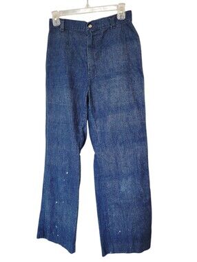 Vintage 80s Classic High Waist Straight Leg Lightweight Denim Blue Jeans